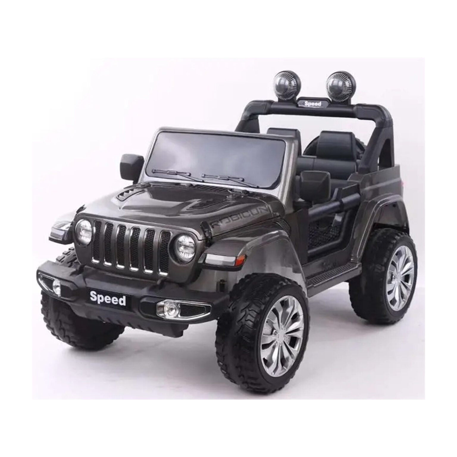 سيارة كهربائية للاطفال Jeep Wrangler – رصاصي FT-938K