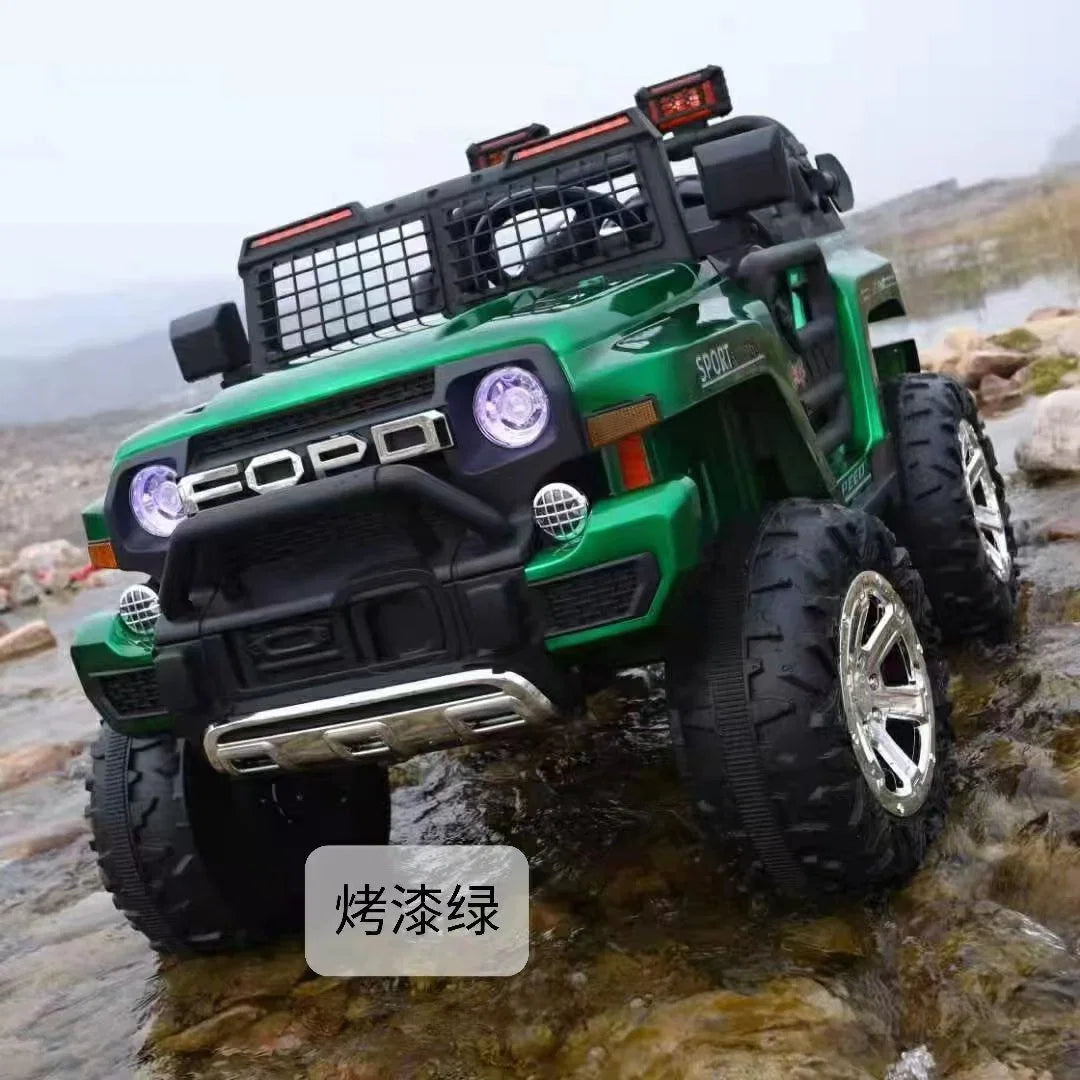 سيارة كهربائية للاطفال Ford – اخضر LW-9199